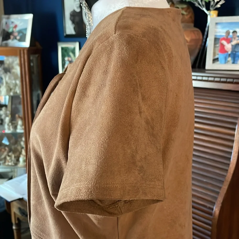 Faux Suede Dress by Express - Picture 7 of 16